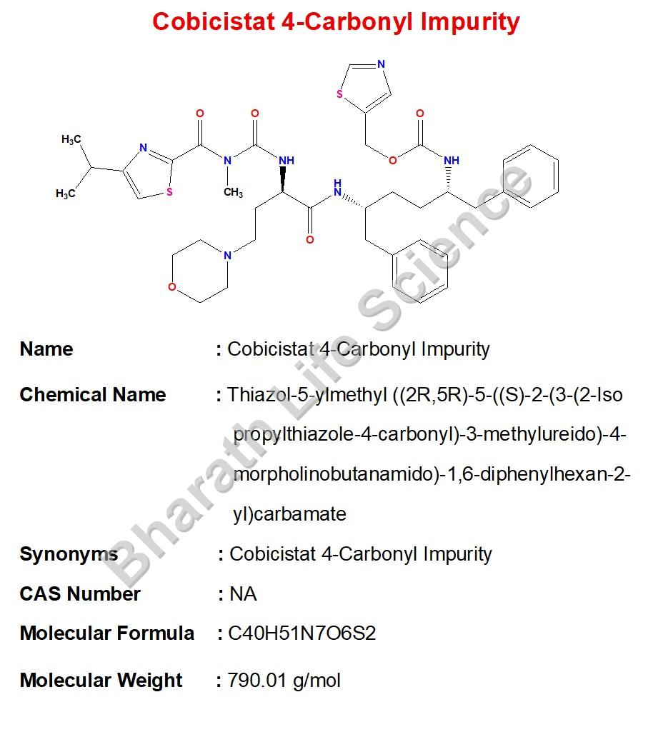 Cobicistat 4-Carbonyl Impurity
